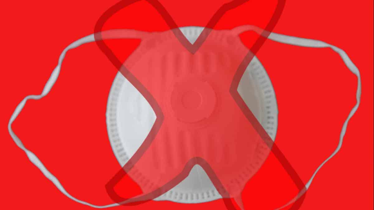 Center Government issues warning against the use of N95 Masks with valved respirators