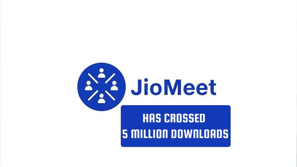 Guess what JioMeet just crossed 5 Million downloads