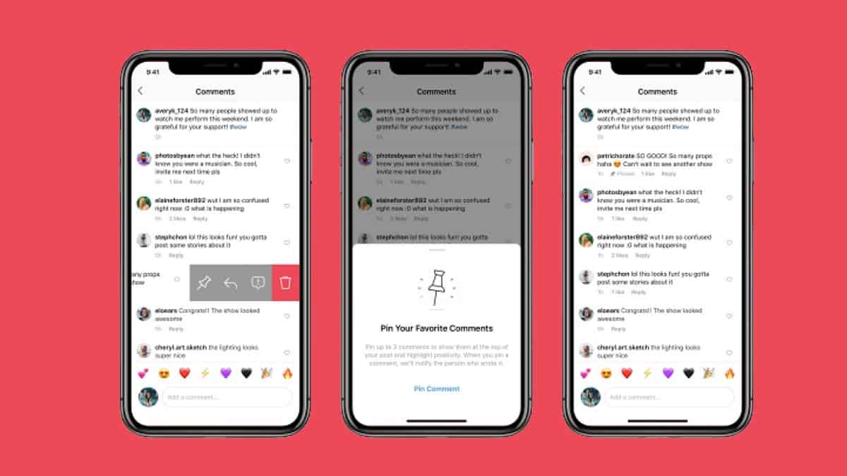 Instagram rolled out Pinned Comment feature for all users