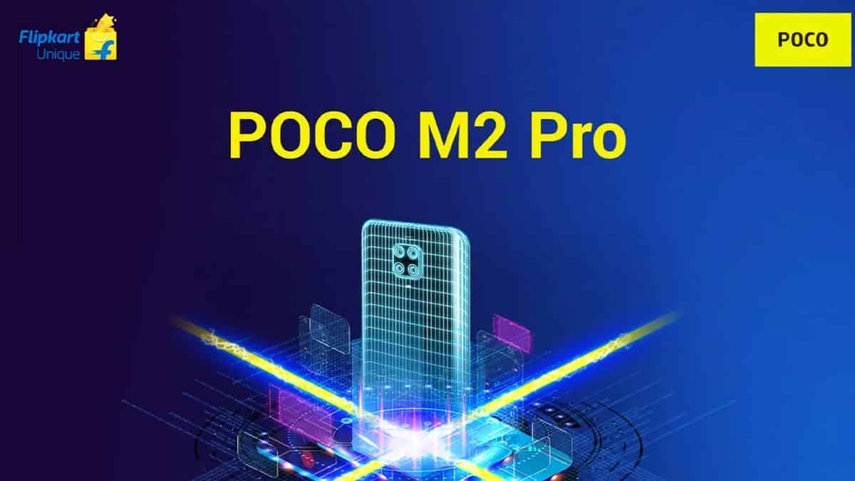 POCO M2 Pro to be launched on 7th July, 12 PM and will be available exclusively on Flipkart