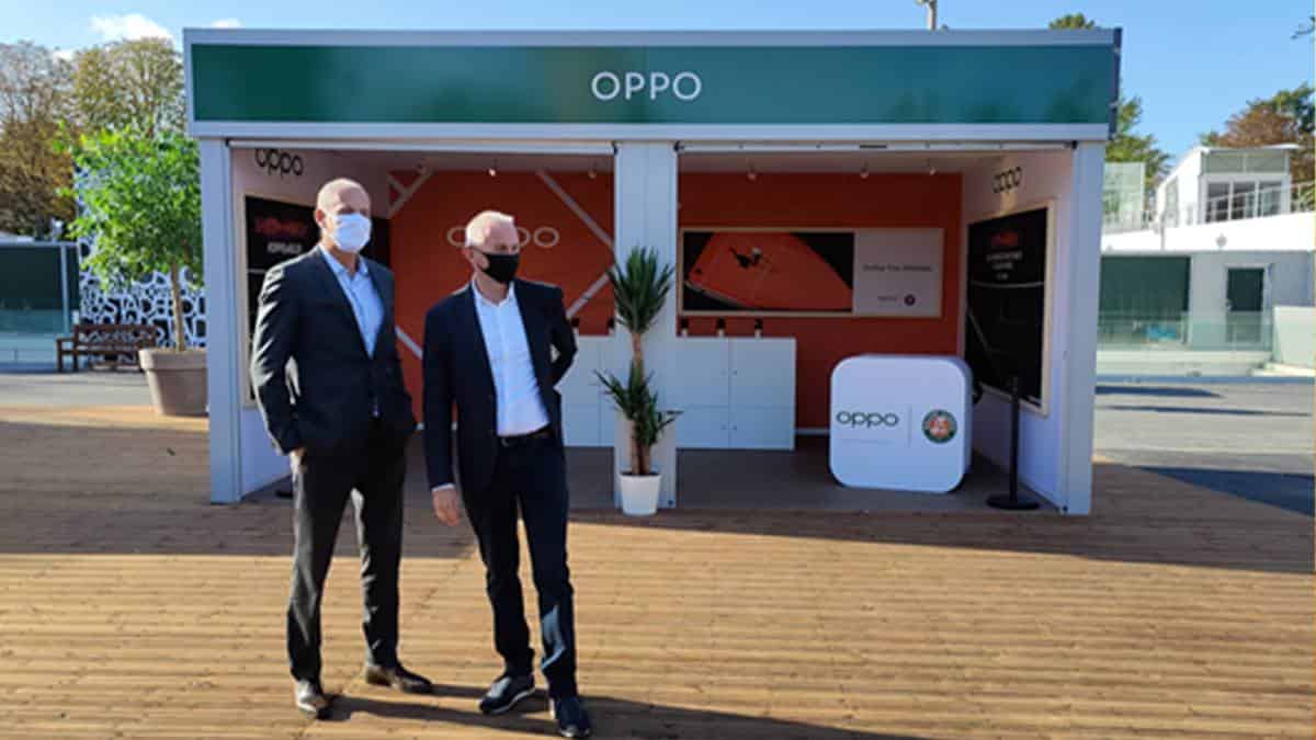 OPPO hosts global 5G video call at Roland-Garros