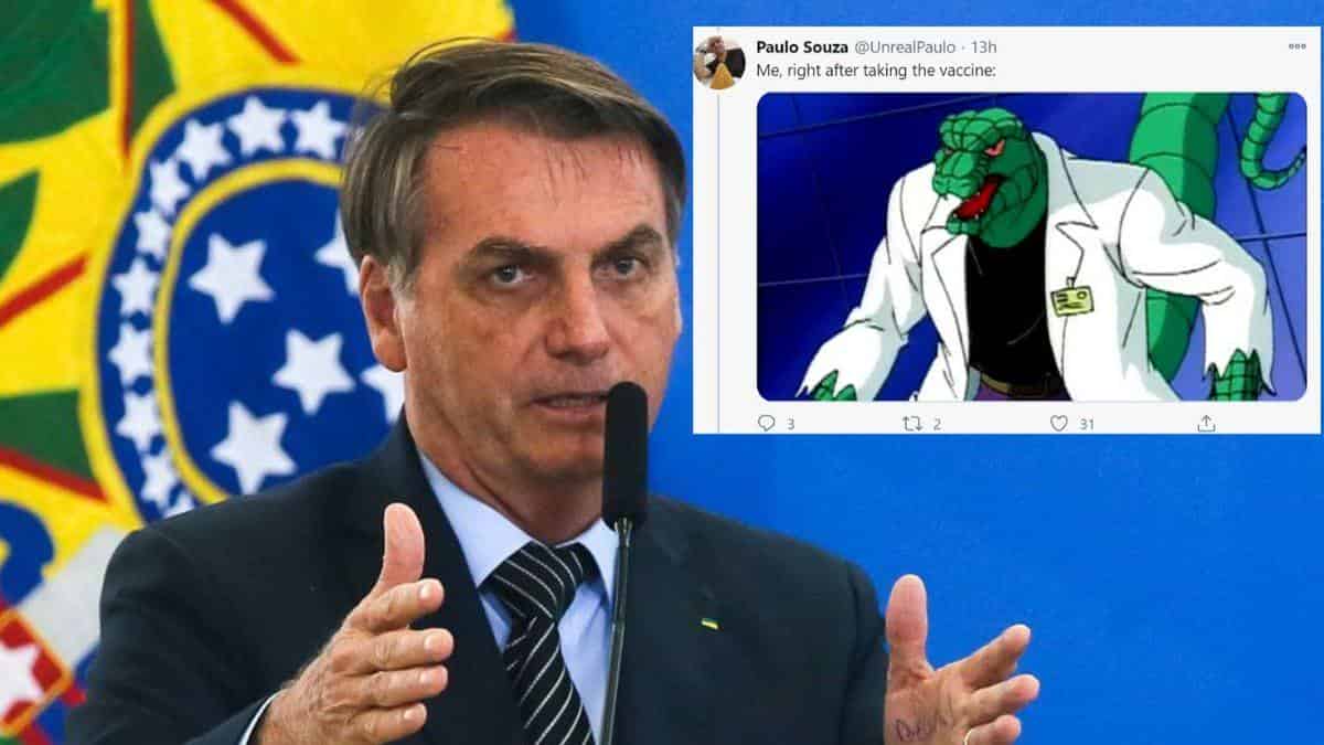 According To Brazilian President Bolsonaro, Covid-19 Vaccine Can Transform Humans Into ‘Crocodiles’