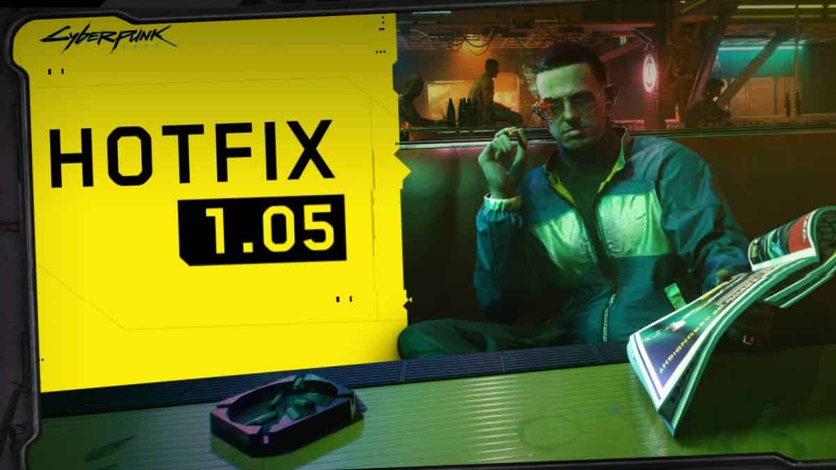 Cyberpunk2077 has just issued hotfixes 1.05