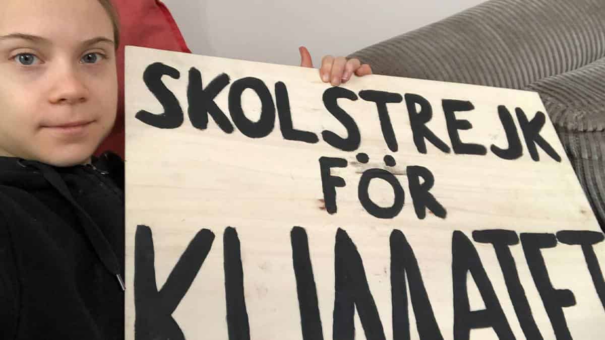 After pop singer Rihanna now Greta Thunberg came in support of Indian Farmers