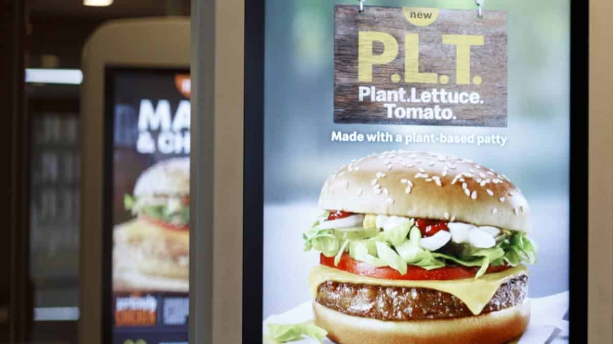 McDonald to come with plant based burger in Denmark and Sweden