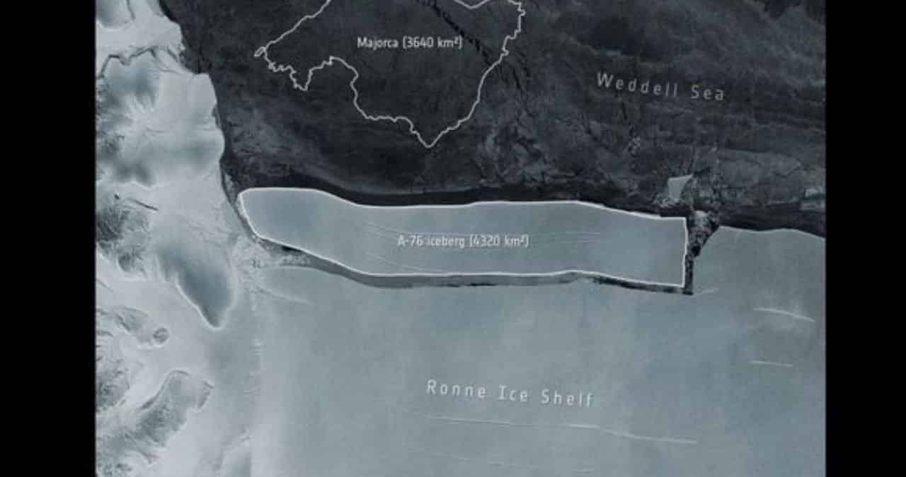 After Coronavirus now its Global Warming that is going to hit us, an Iceberg a size of 3 times Delhi broke off in Antarctica