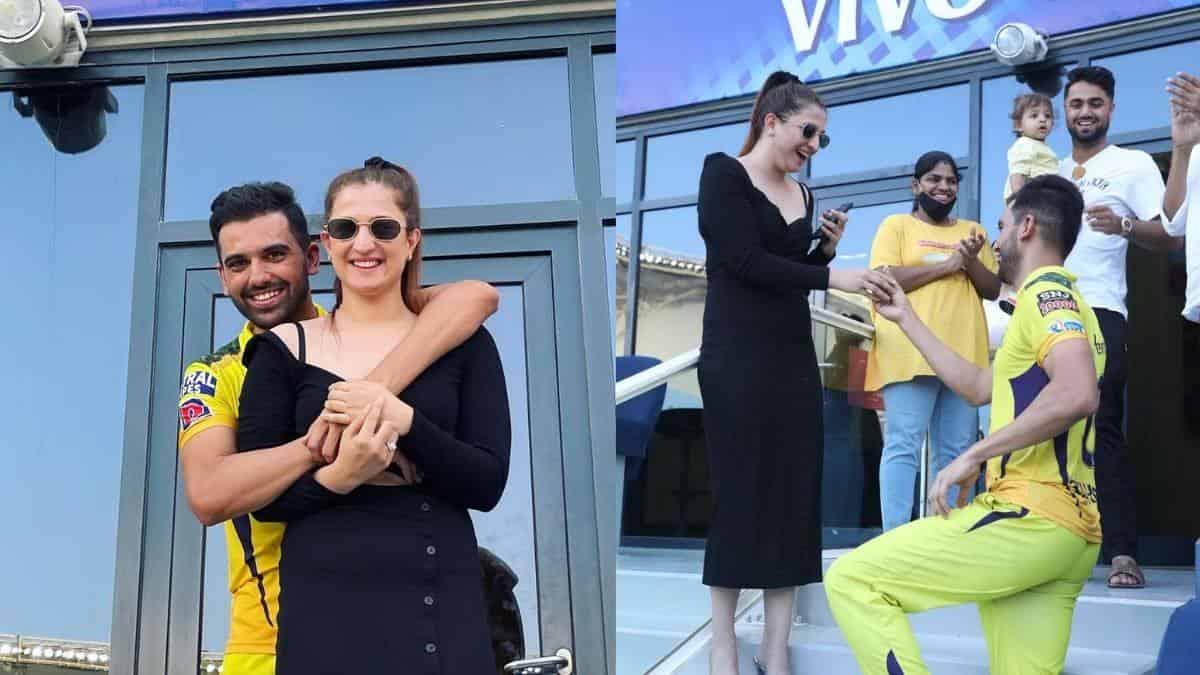 Deepak Chahar Got Engaged In Live Match, Know Who Is The Fiancee