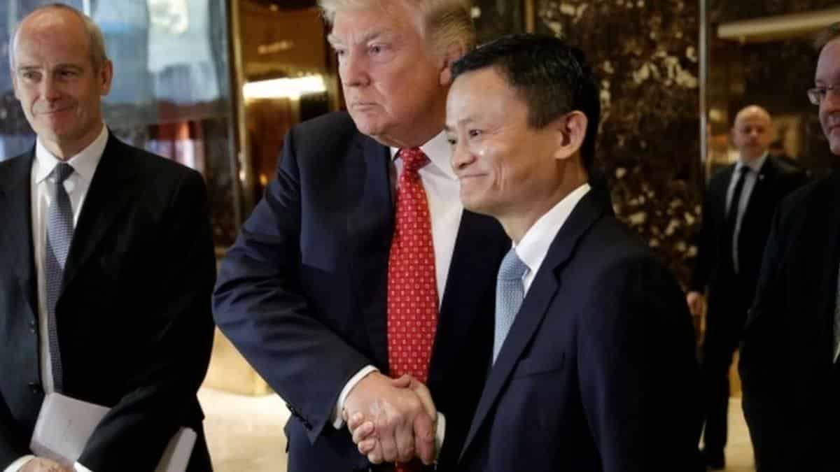 jack ma meet trump
