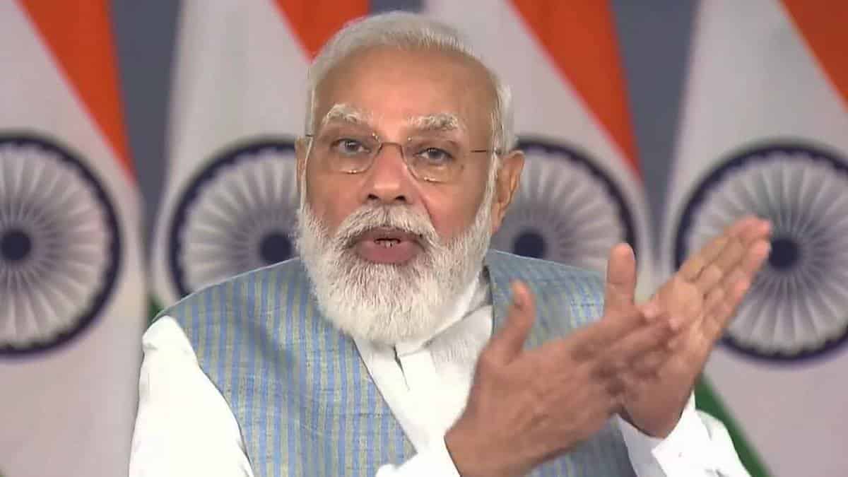 pm modi lays foundation for Pandharpur