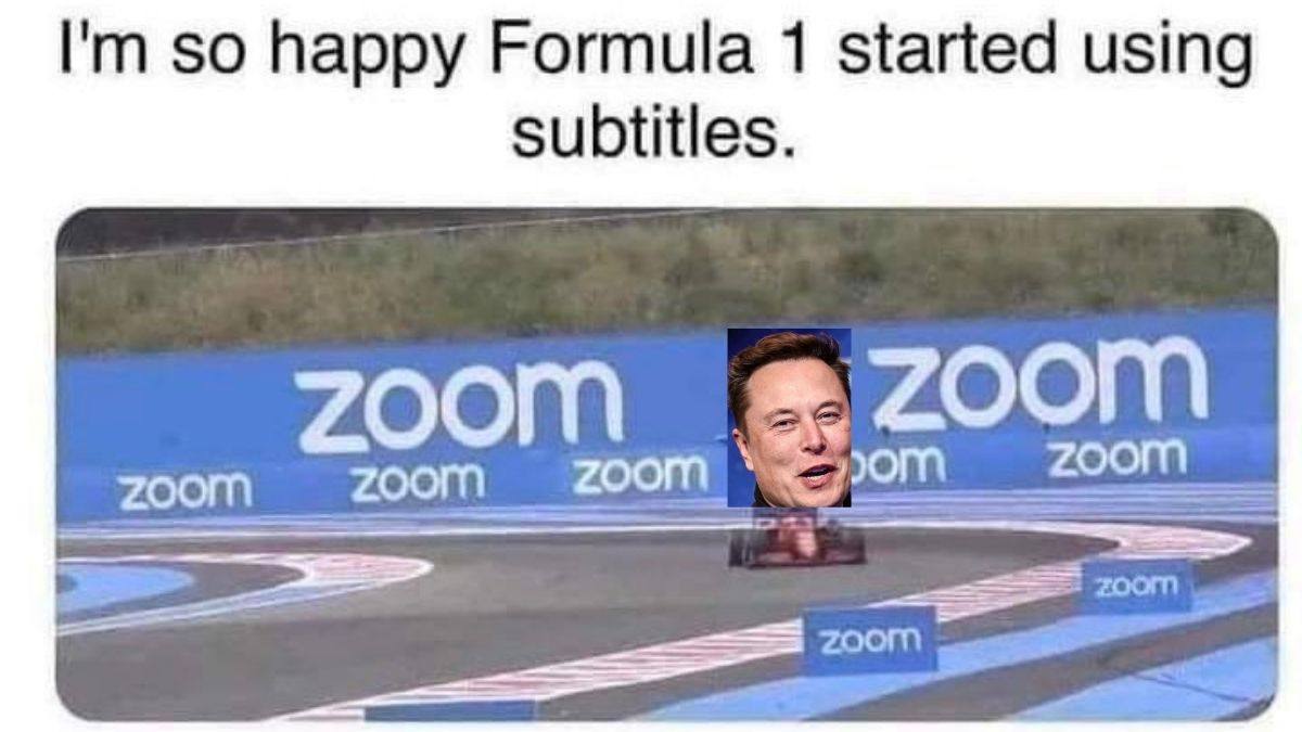Elon Musk is happy with Formula1