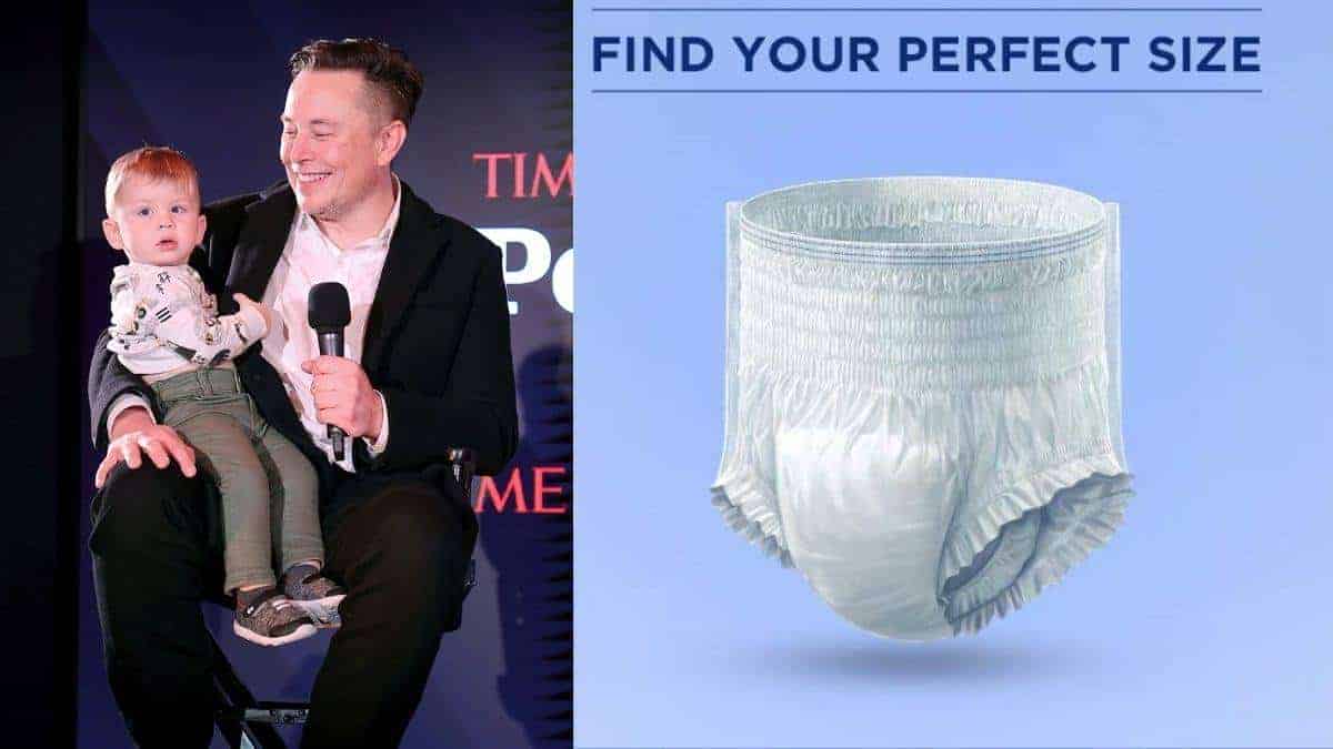 Elon Musk is concerned that If birth rate continues to decline then civilization will indeed die with a whimper in adult diapers