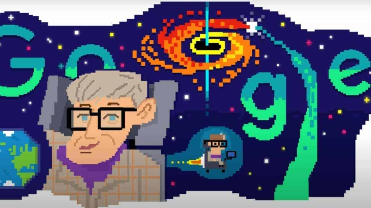 Google Honors Stephen Hawking's 80th Birthday with an Animated Doodle and a Narration in the Physicist's Voice