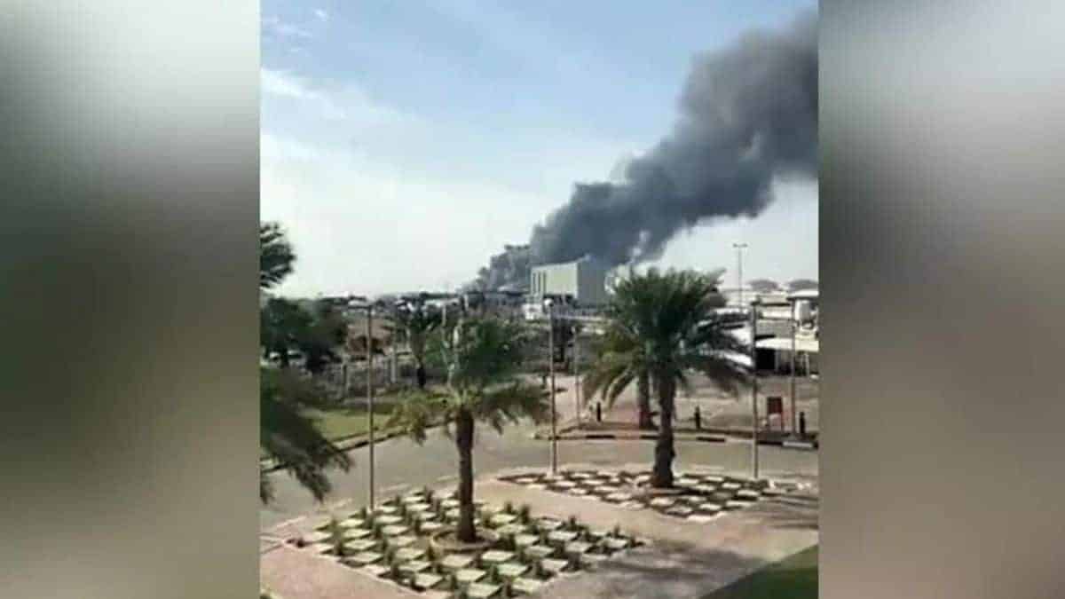 drone attack in abu dhabi