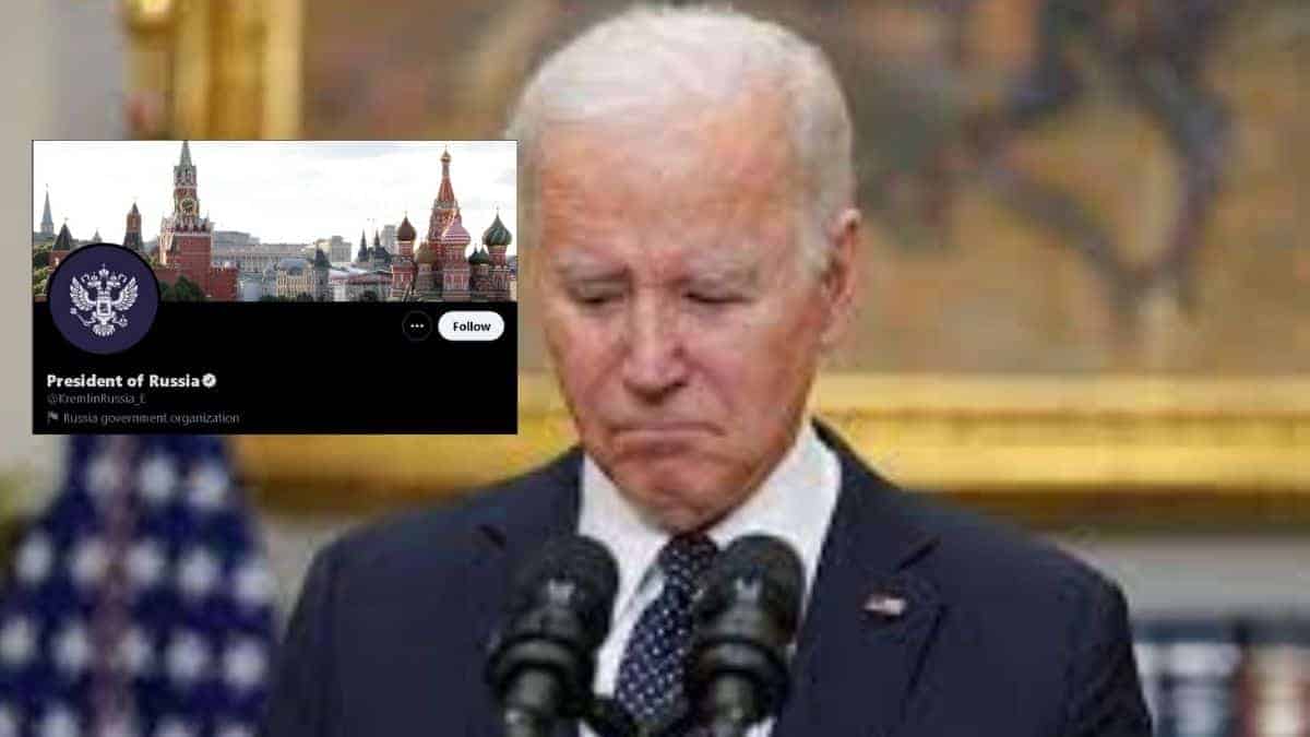 Big attack from America on Russia : President Biden said he will Unfollow Putin on Twitter