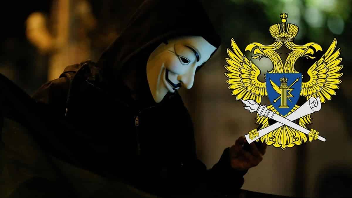 Anonymous hacked 800GB data of Roskomnadzor which is responsible for censorship in the nation