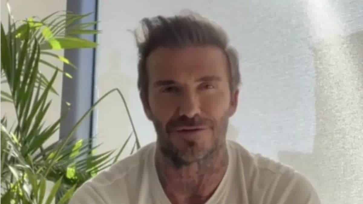 David Beckham has handed over control of his Instagram account to a Ukrainian doctor