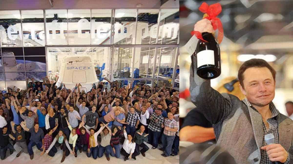 Elon Musk sent a heart-warming message to his associates at Tesla and SpaceX on Twitter