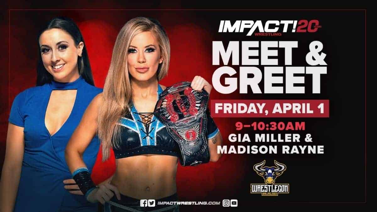 Impact Wrestling confirmed 3 more signing sessions for WrestleCon at Fairmont Hotel, check details