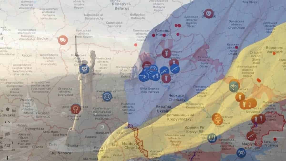 Live Map to know which part of Ukraine is being hit with Russian Missiles