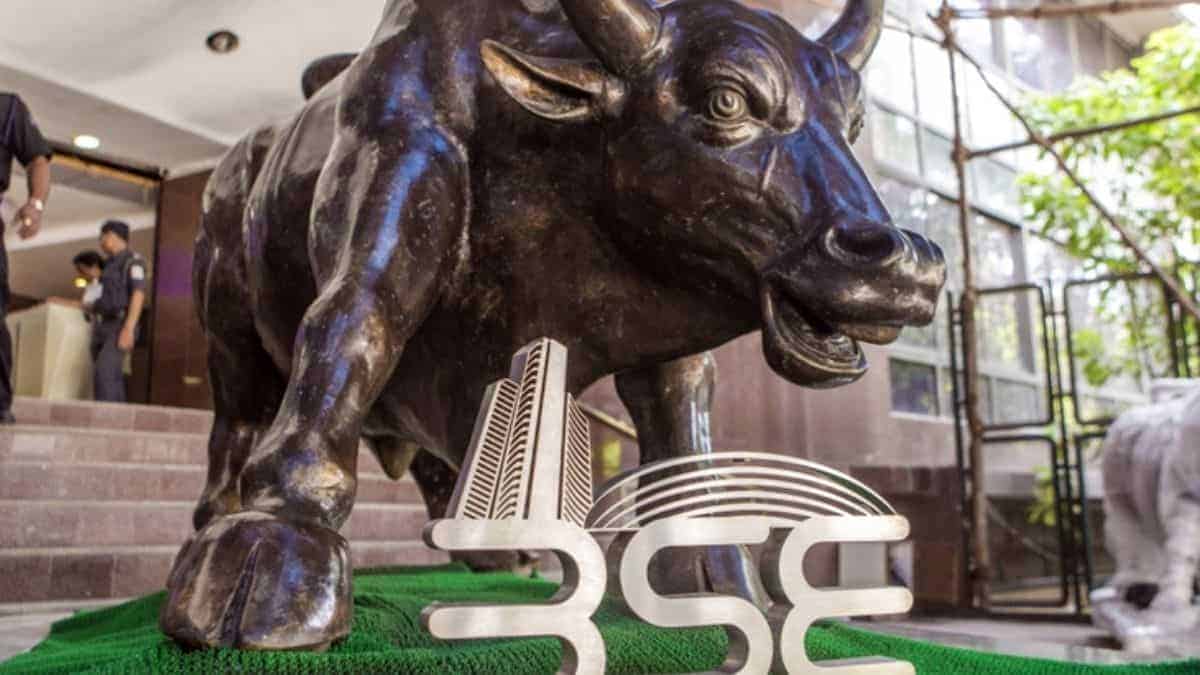 Sensex falling over 143 points