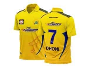 chennai super kings jersey