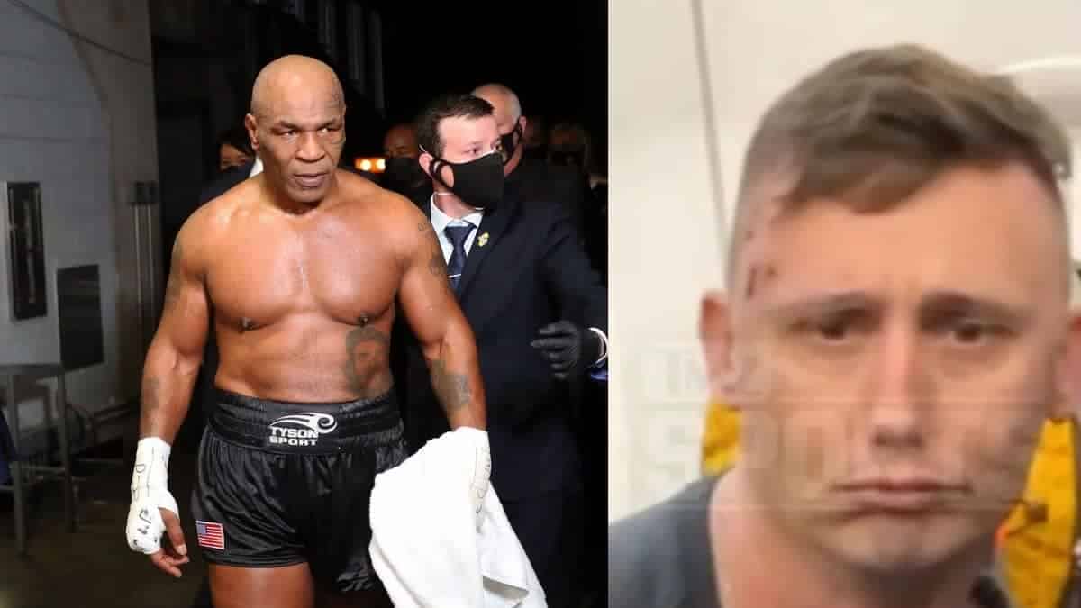 Mike Tyson fight with a Passenger on Jet Blue flight