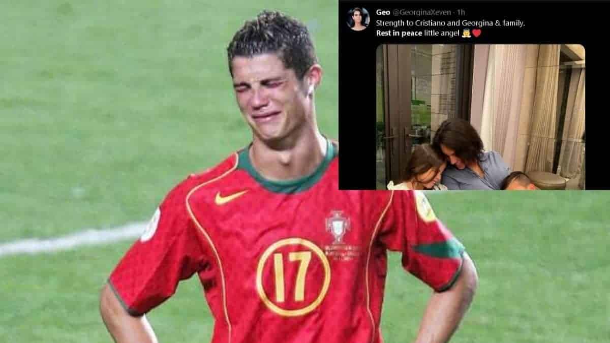 Netizens react to Cristiano Ronaldo's newly born baby death news