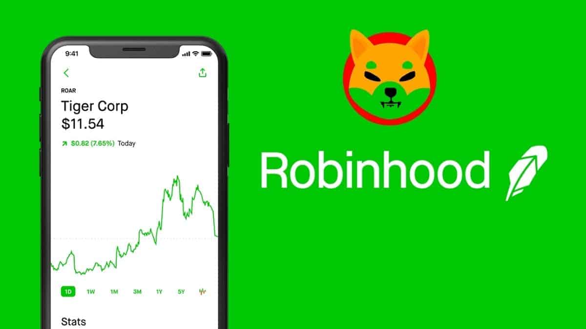 SHIB robinhood