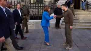Pelosi talks with Ukraine's president in Kyiv, vowing to support the country'Until the Fight Is Done'