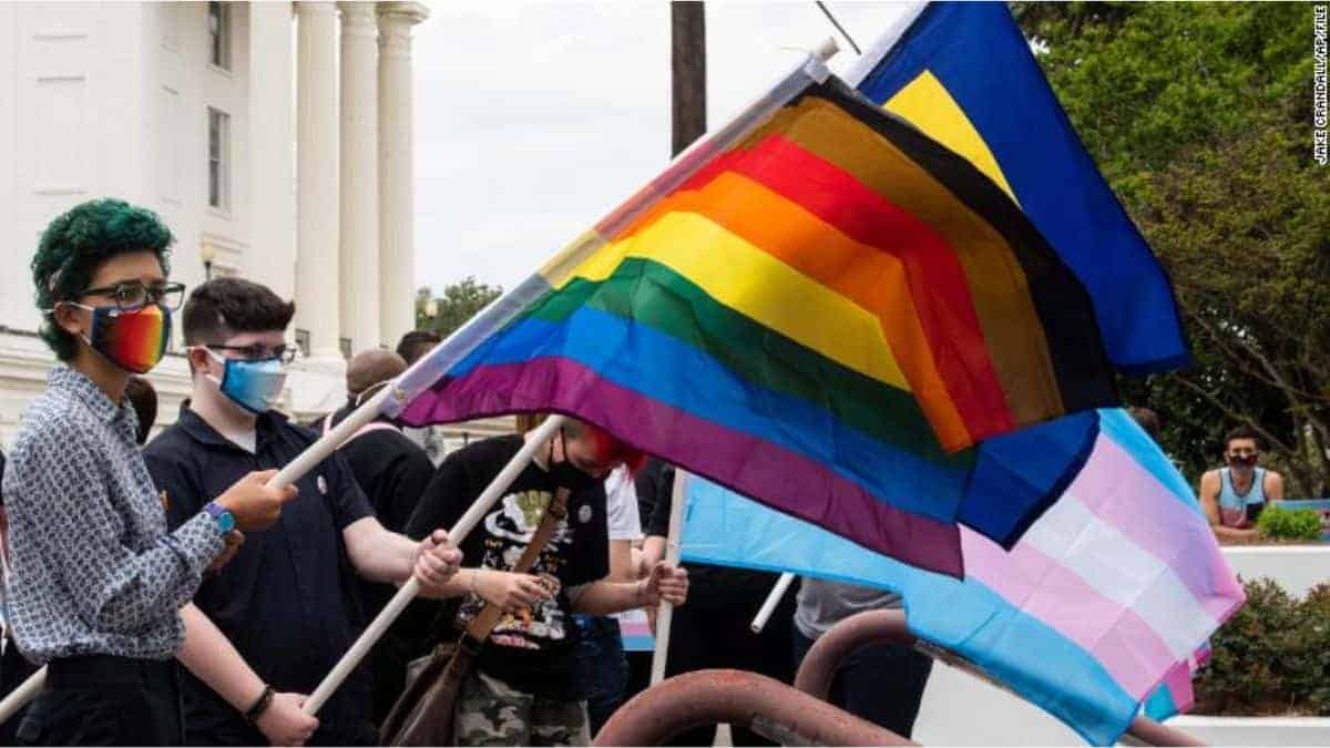 Tweet by Reuters: Alabama Ban on Gender-affirming Care for Transgender Youth Takes Effect