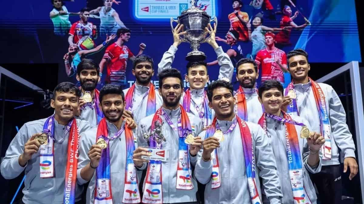 India lifts maiden Thomas Cup