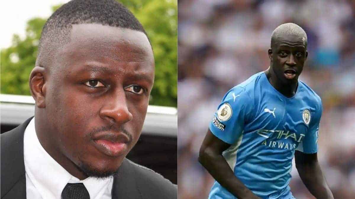 Benjamin Mendy arrives at Chester Crown Court for quick hearing