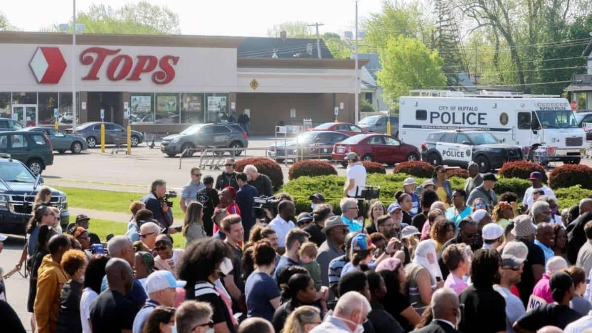 The gunman who killed ten people in a Buffalo grocery shooting was on the cops' radar
