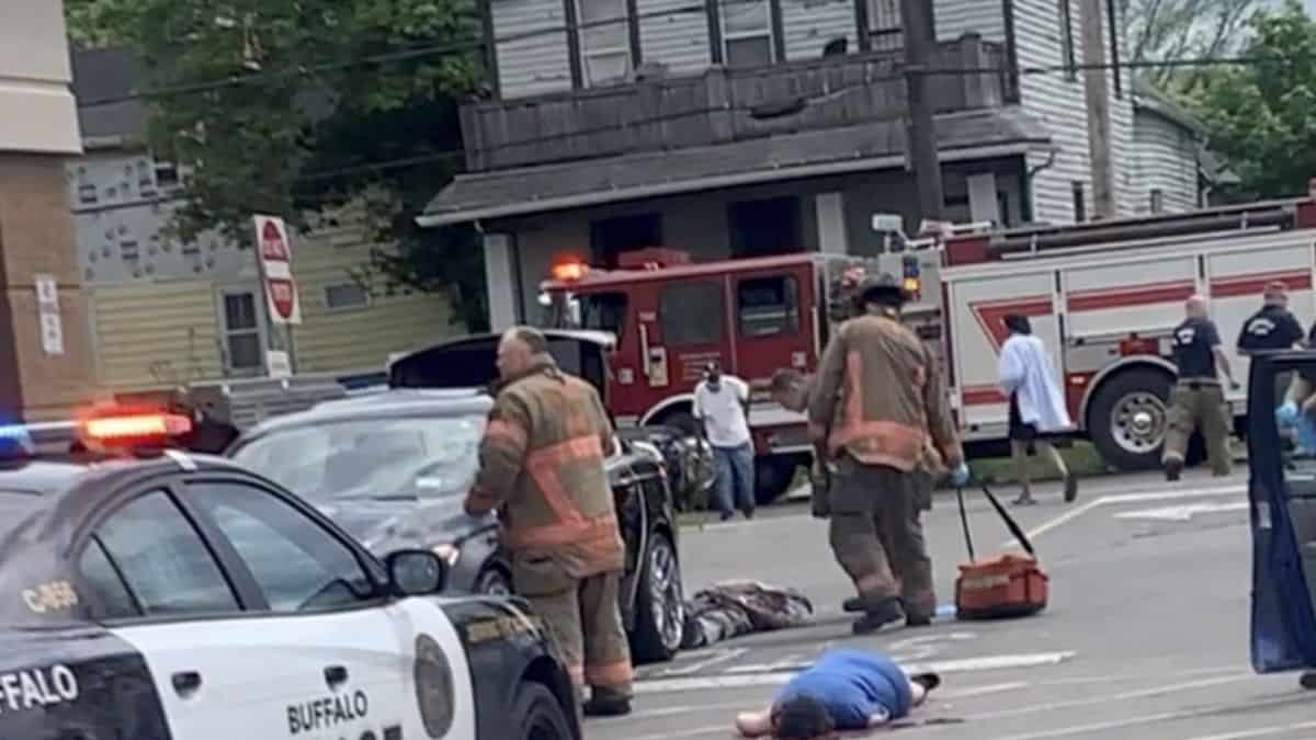 Feary nightmare came in front of the eyes for people in Buffalo