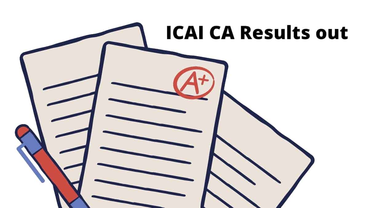 Here is how you can check your ICAI CA Final Exam Results 2022