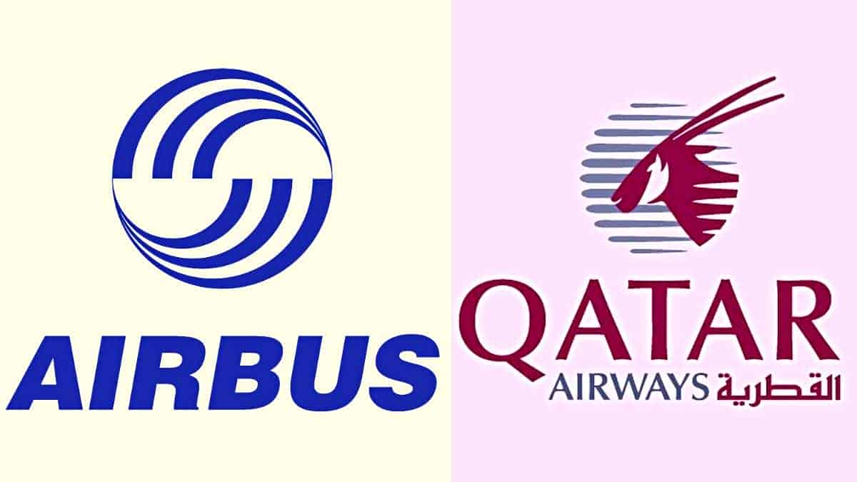 Airbus canceled the shipment of A350 planes to Qatar Airways