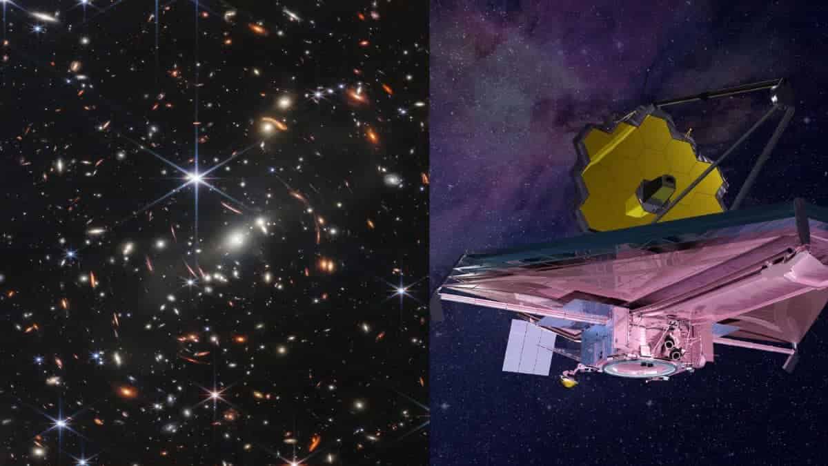 How much time did it take for the first image to be developed by James Webb Telescope?