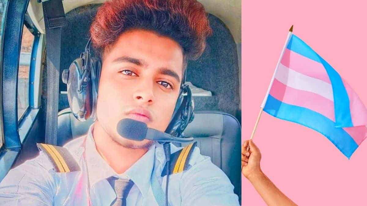 Adam Harry India's first transgender trainee pilot working as Zomato delivery staff till he is allowed to fly