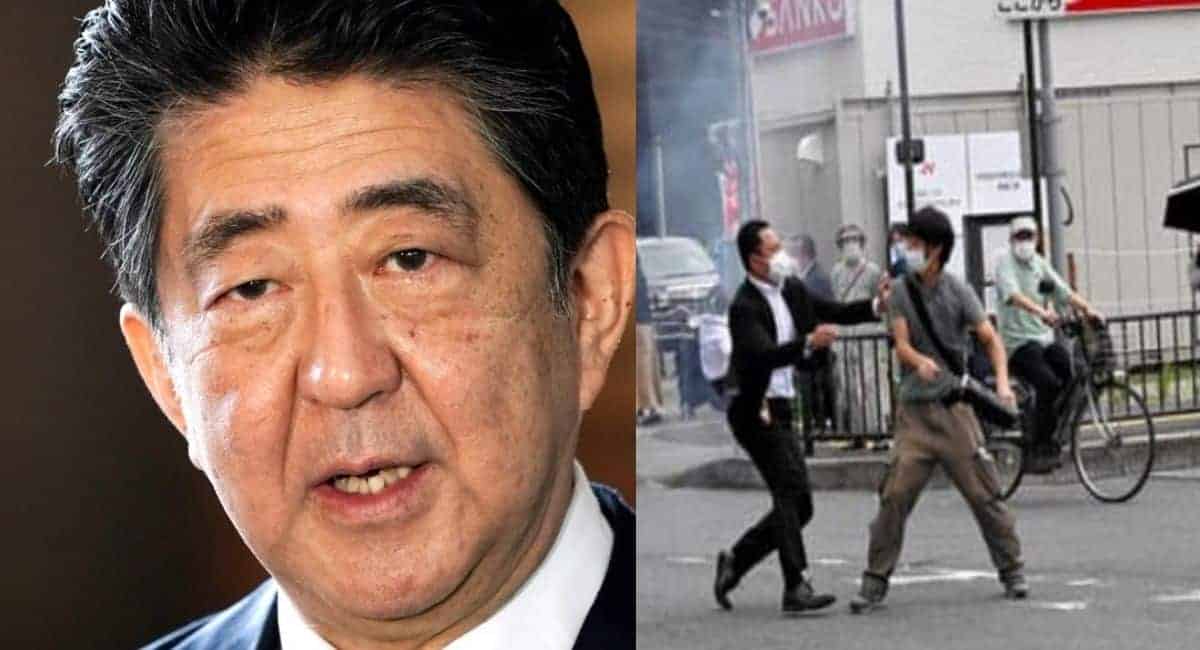 Former Japanese PM Shinzo Abe shot at Campaign event