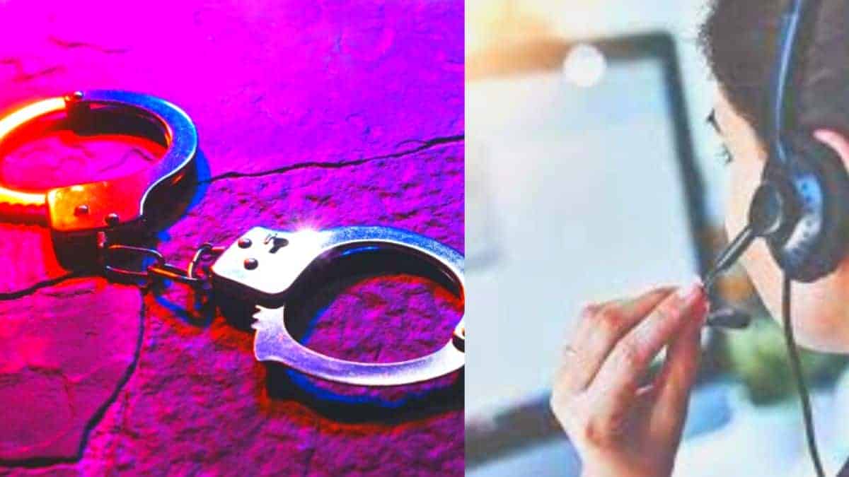 Nine accused of running a fake call center were arrested by Gurgaon police for extorting money from foreign nationals