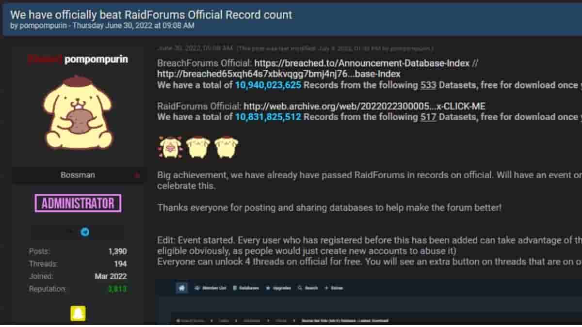 Here is how Breached Forum Admin responded to Mexican Bank's Cease and Desist Letter