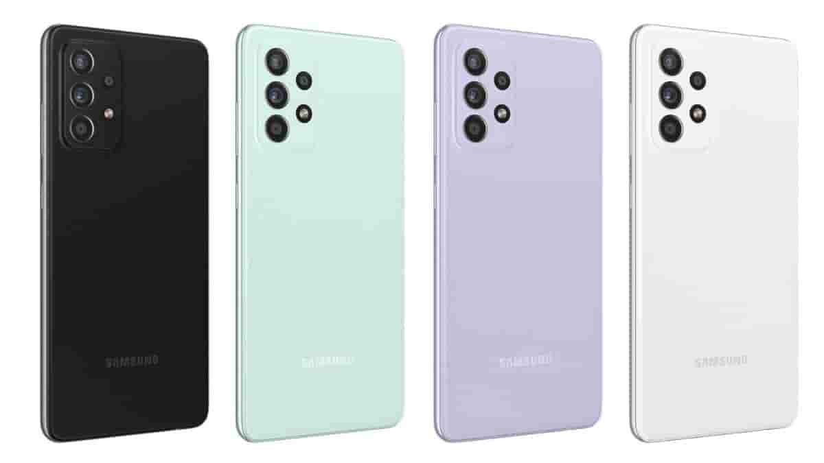 Check out the specifications for Samsung Galaxy A52s 5G