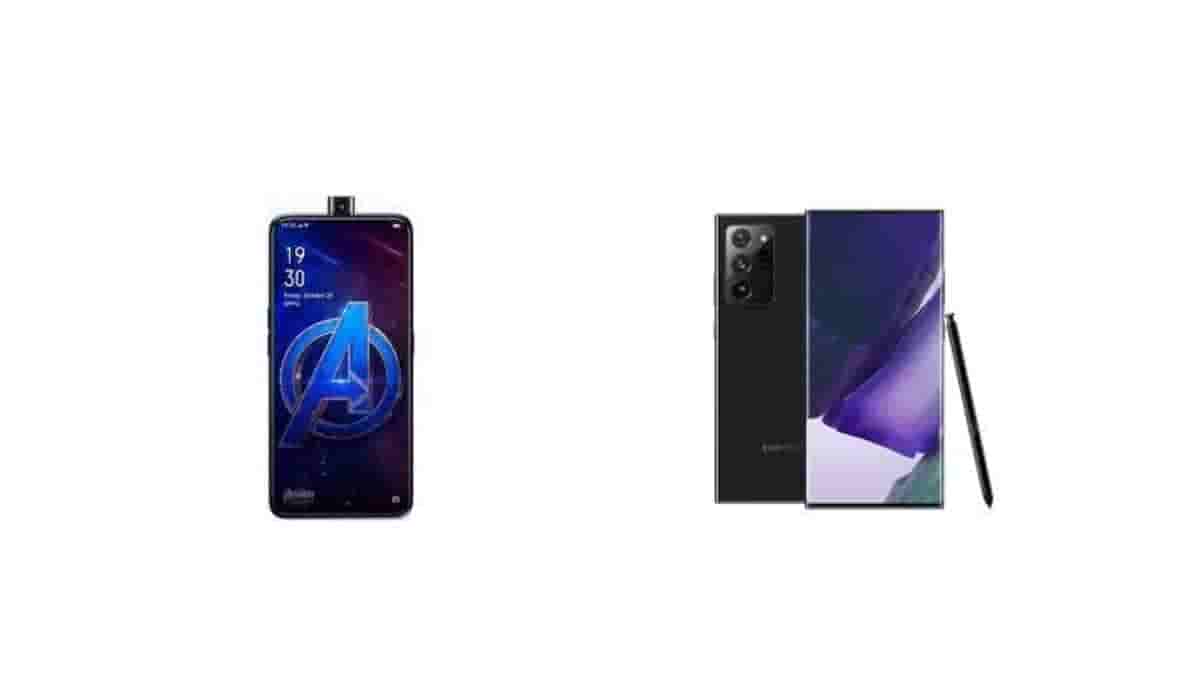 Samsung Galaxy Note 20 Ultra 5G vs OPPO F11 Pro Marvel Avengers Edition