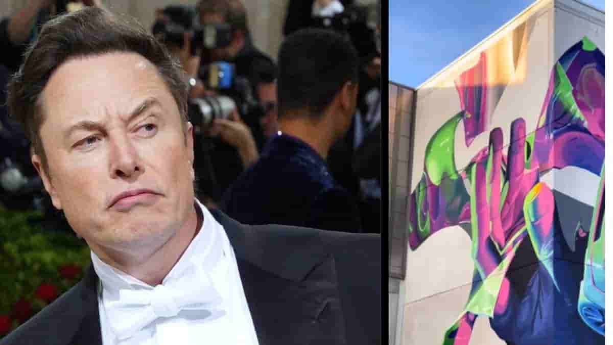 I love the graffiti art at Giga Berlin! - Elon Musk