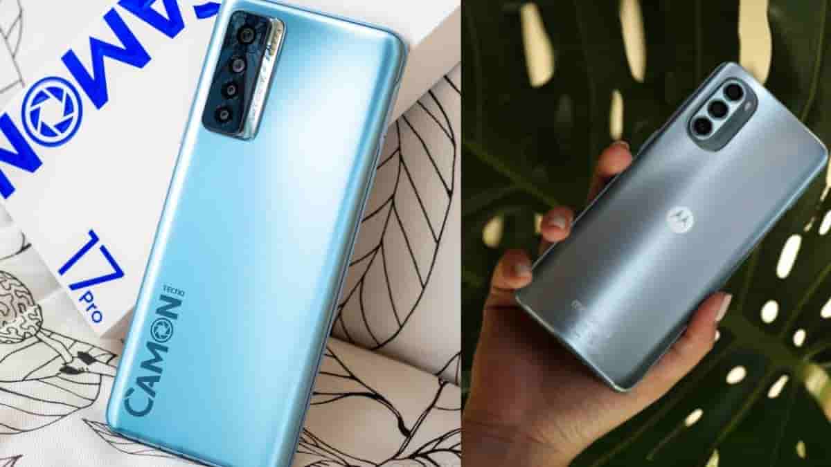Tecno Camon 17 Pro and Motorola Moto G62 5G