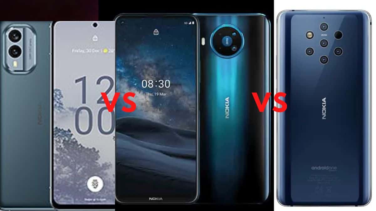 Nokia X30 5G vs Nokia 8.3 5G vs Nokia 9 Pureview