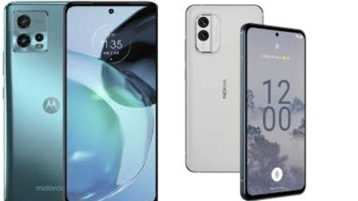 Nokia X30 5G and Moto G72 5G comparison