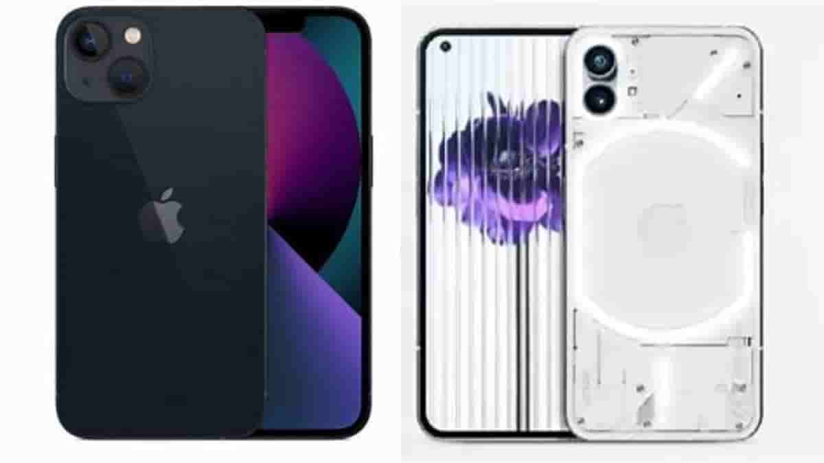 iPhone 13 for Rs. 43090 and Nothing Phone 1 for Rs. 27000
