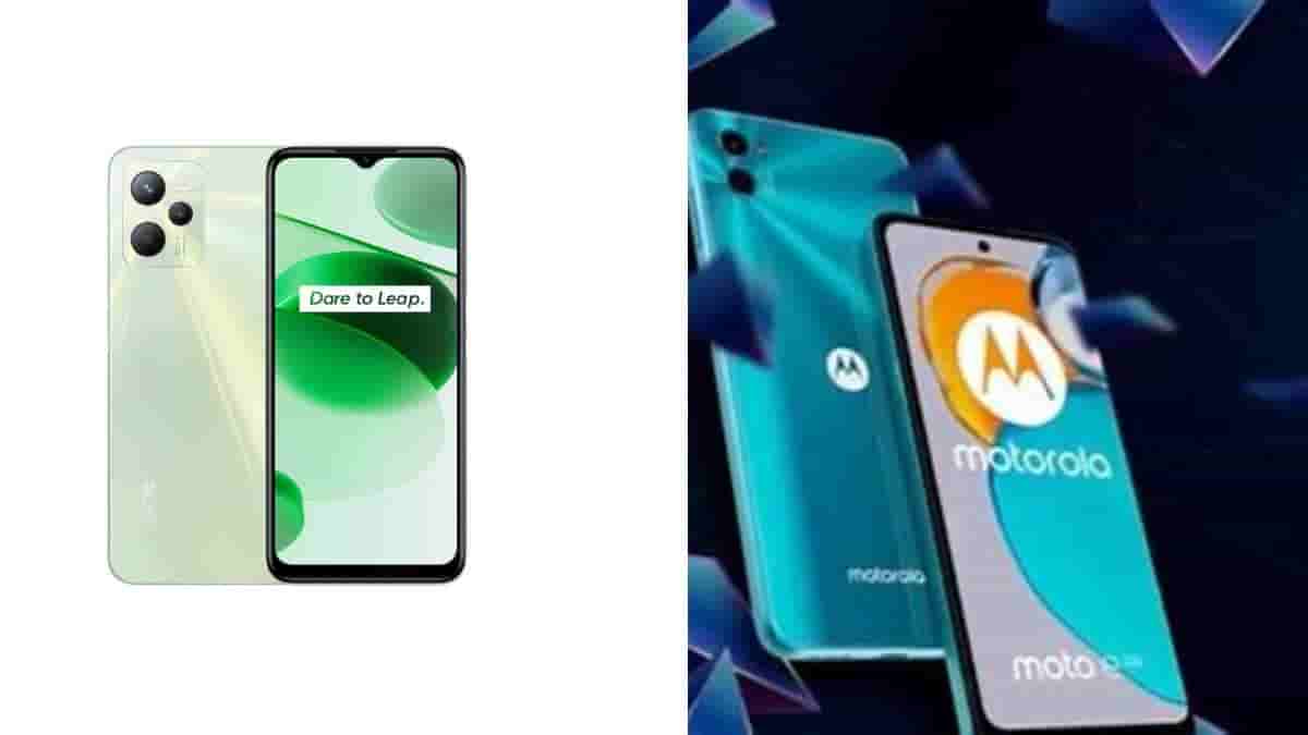 Realme C35 and Motorola Moto E22s