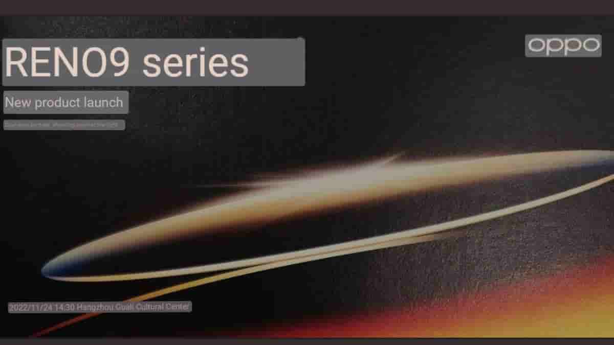 Oppo Reno 9 Series november